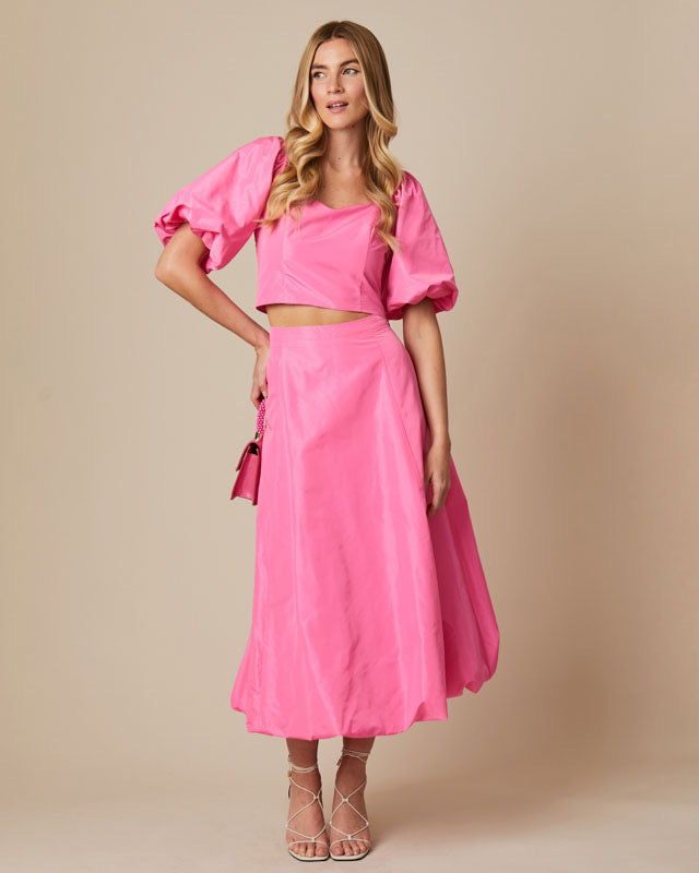 Anita Puff Ball Skirt Navy