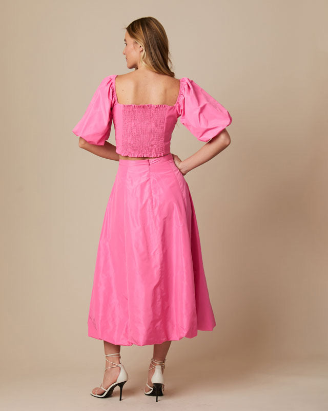 Anita Puff Ball Skirt Navy