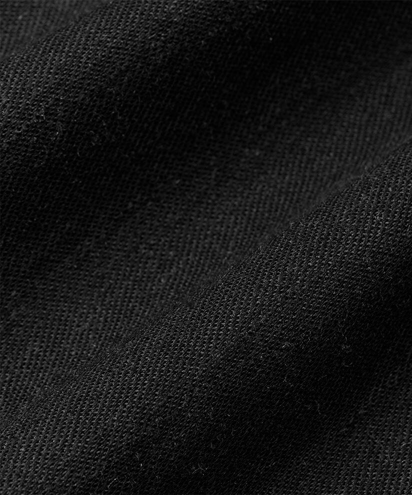 MaParmone Linen Mix Trouser Black