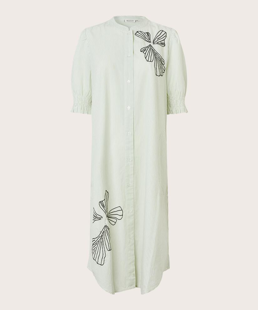 MaNomi Cotton Dress Frosty Green