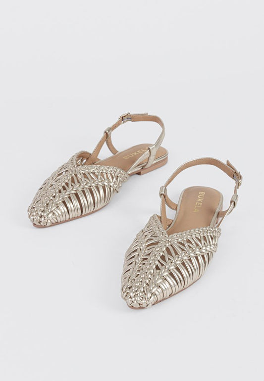 Joe Woven Summer Sandal Gold