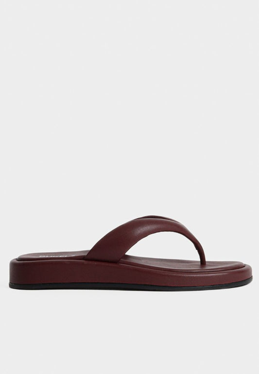 Eve Leather Sandal Oxblood