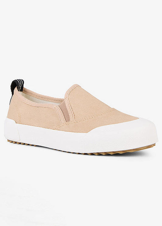 Townsville Slip-on Plimsole Cuban Sand