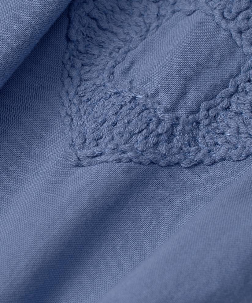 MaInanne Light Embroidery Shirt Bijou Blue