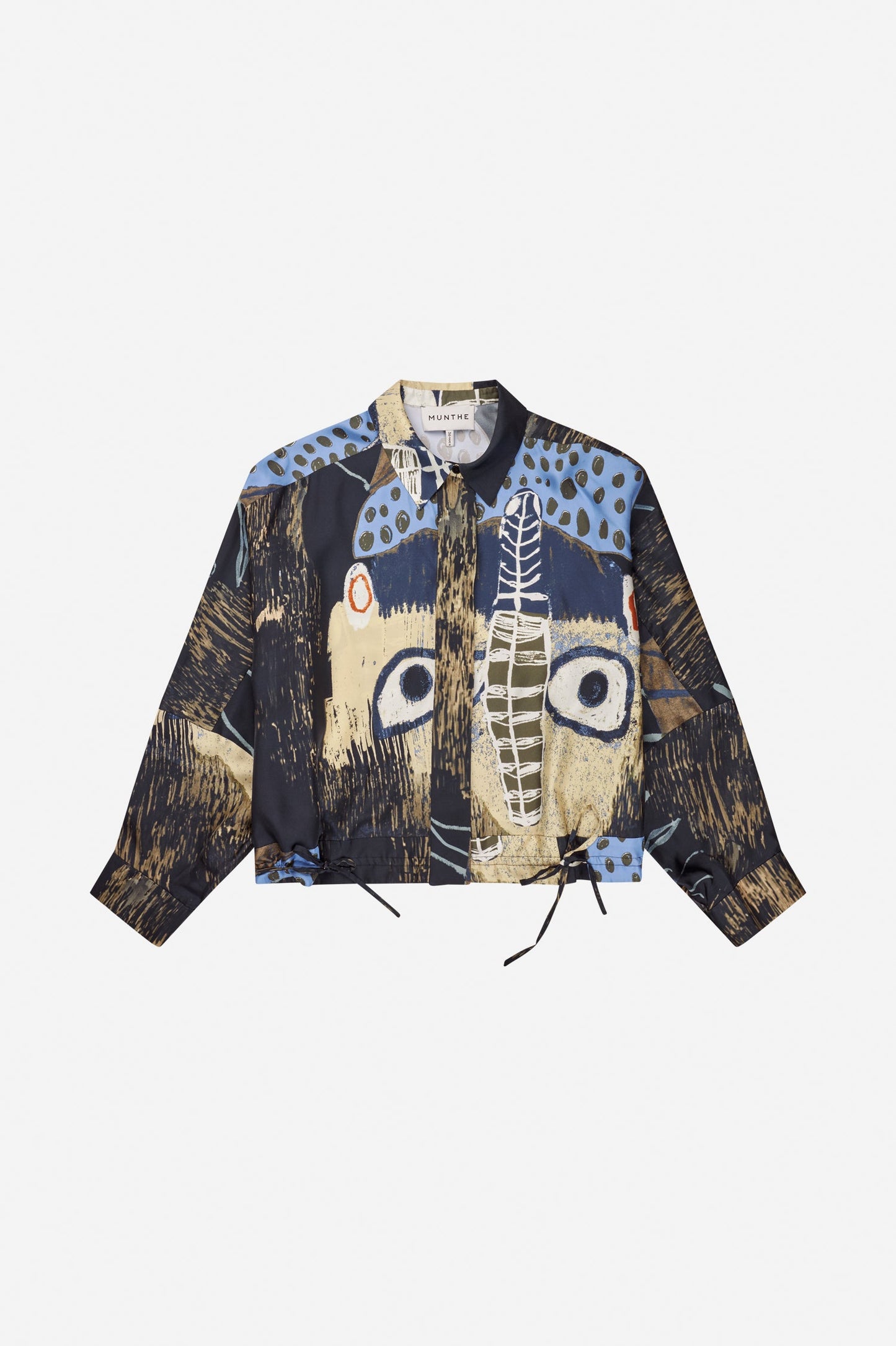 Loasta Printed Blouse Black