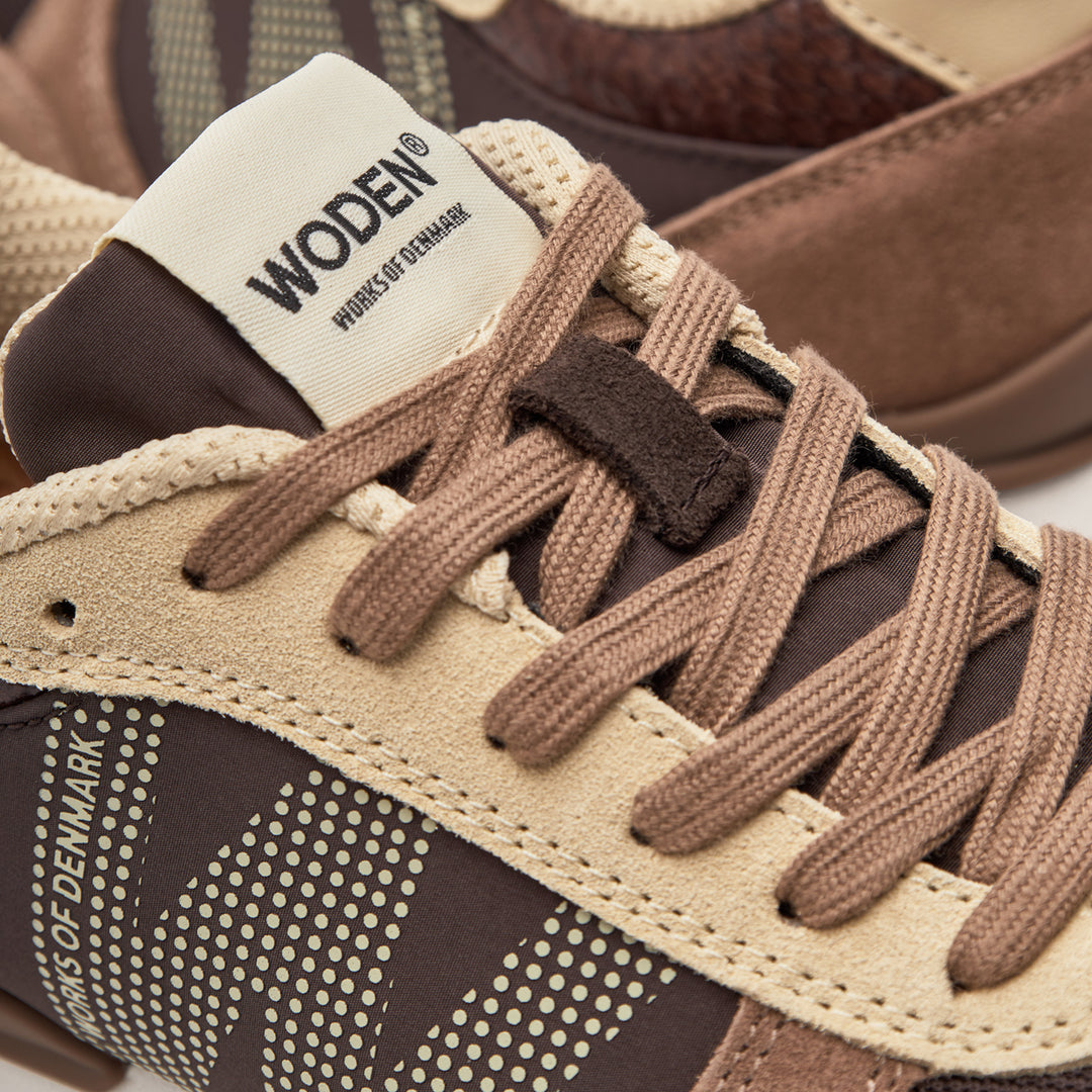 Ronja Plateau Sneaker Chocolate Multi
