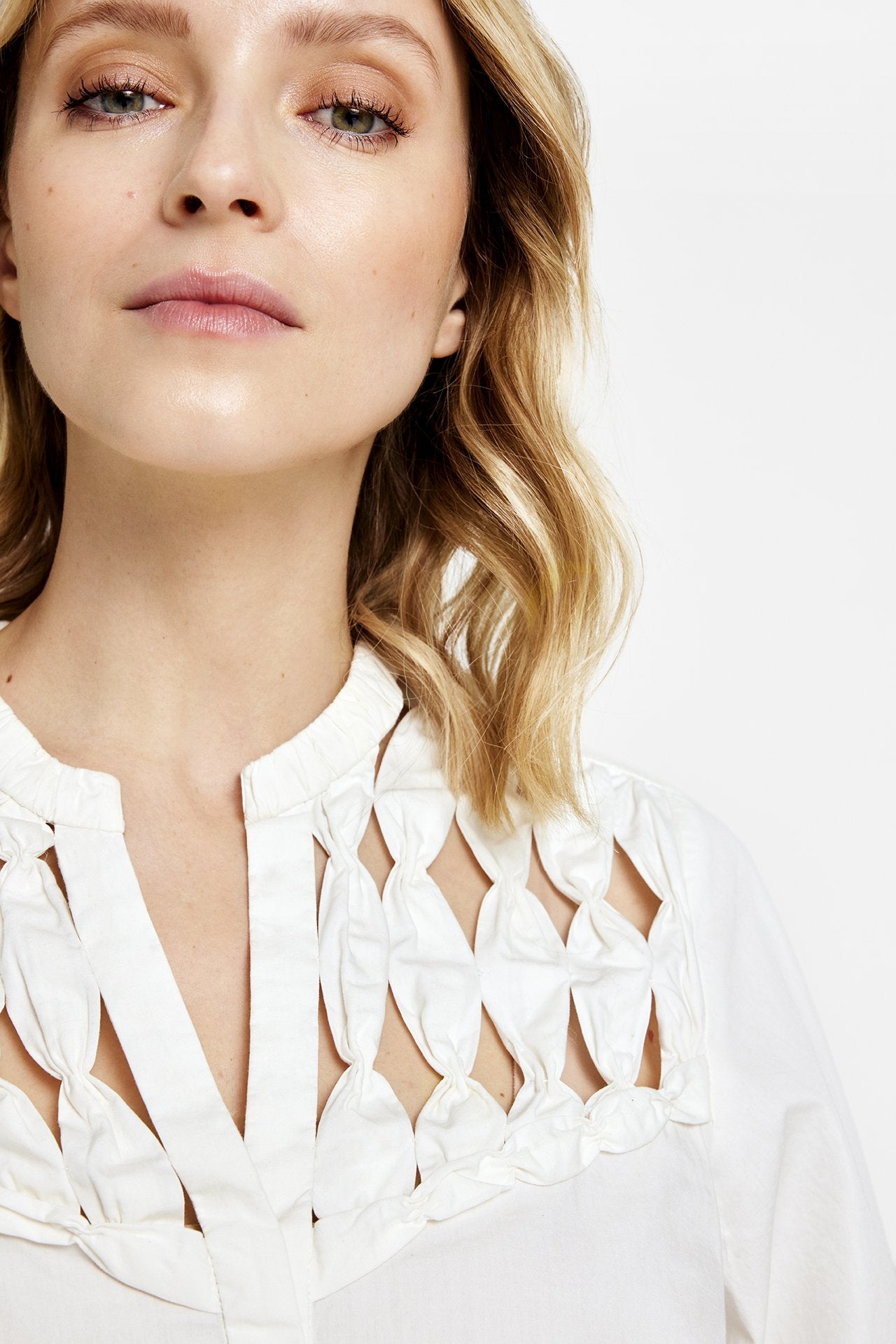 Carmen Blouse White