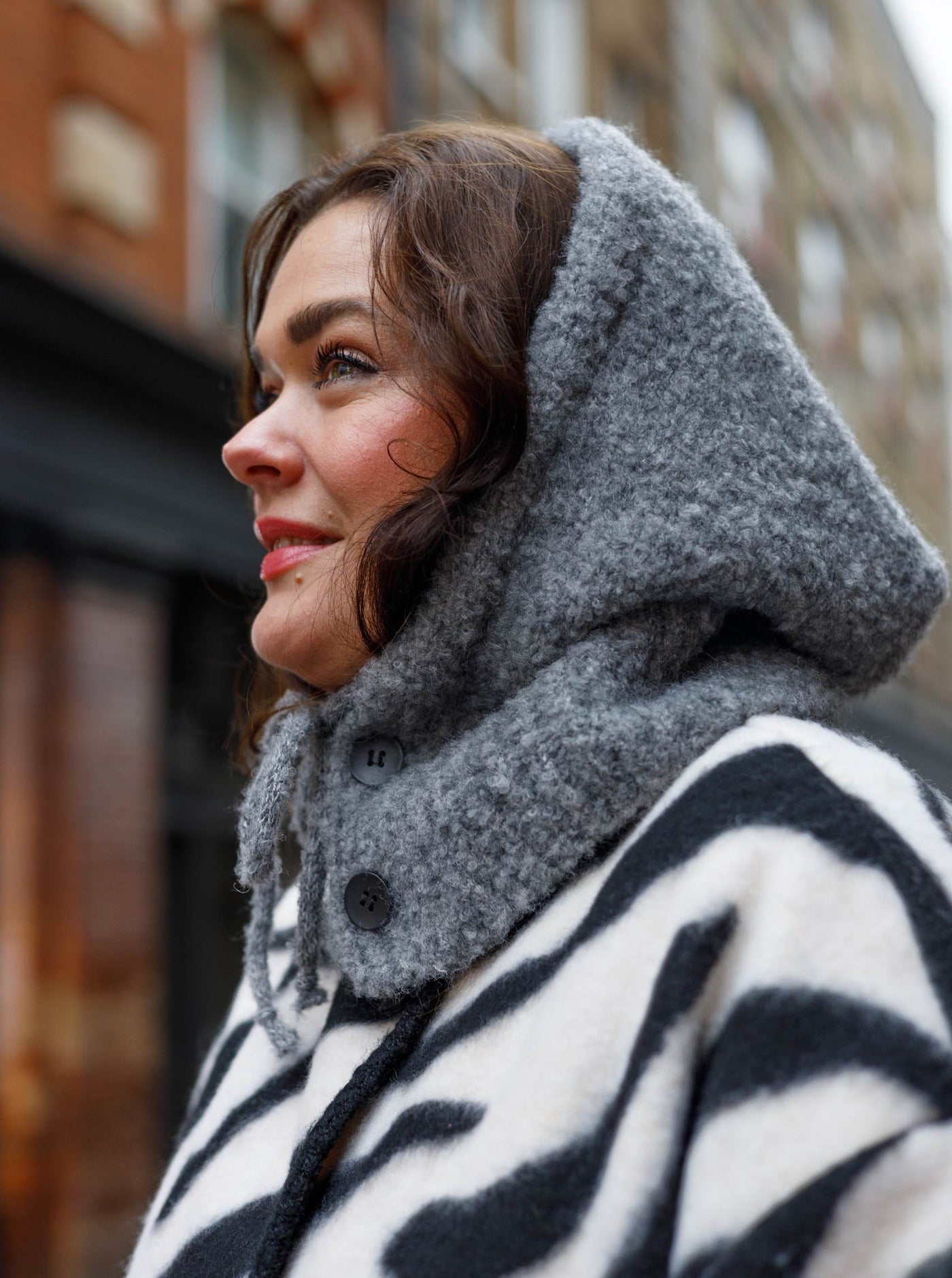 BCWillow Balaclava Hat Dark Grey
