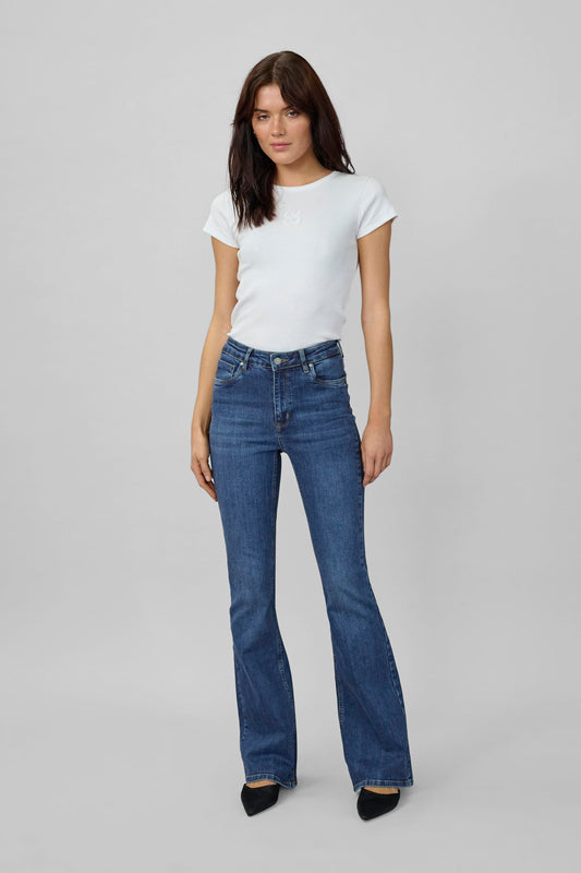 06 The Dakota High Bootcut Jean Medium Blue