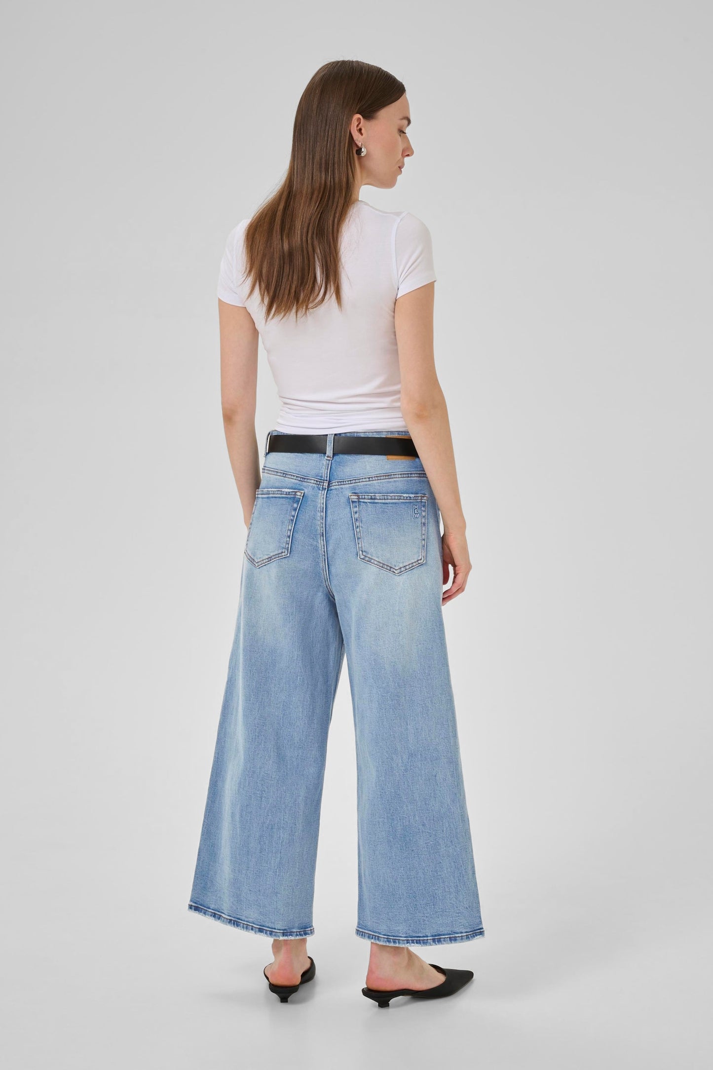 MWAlma 144 Low-Crotch Wide Jeans Light Blue