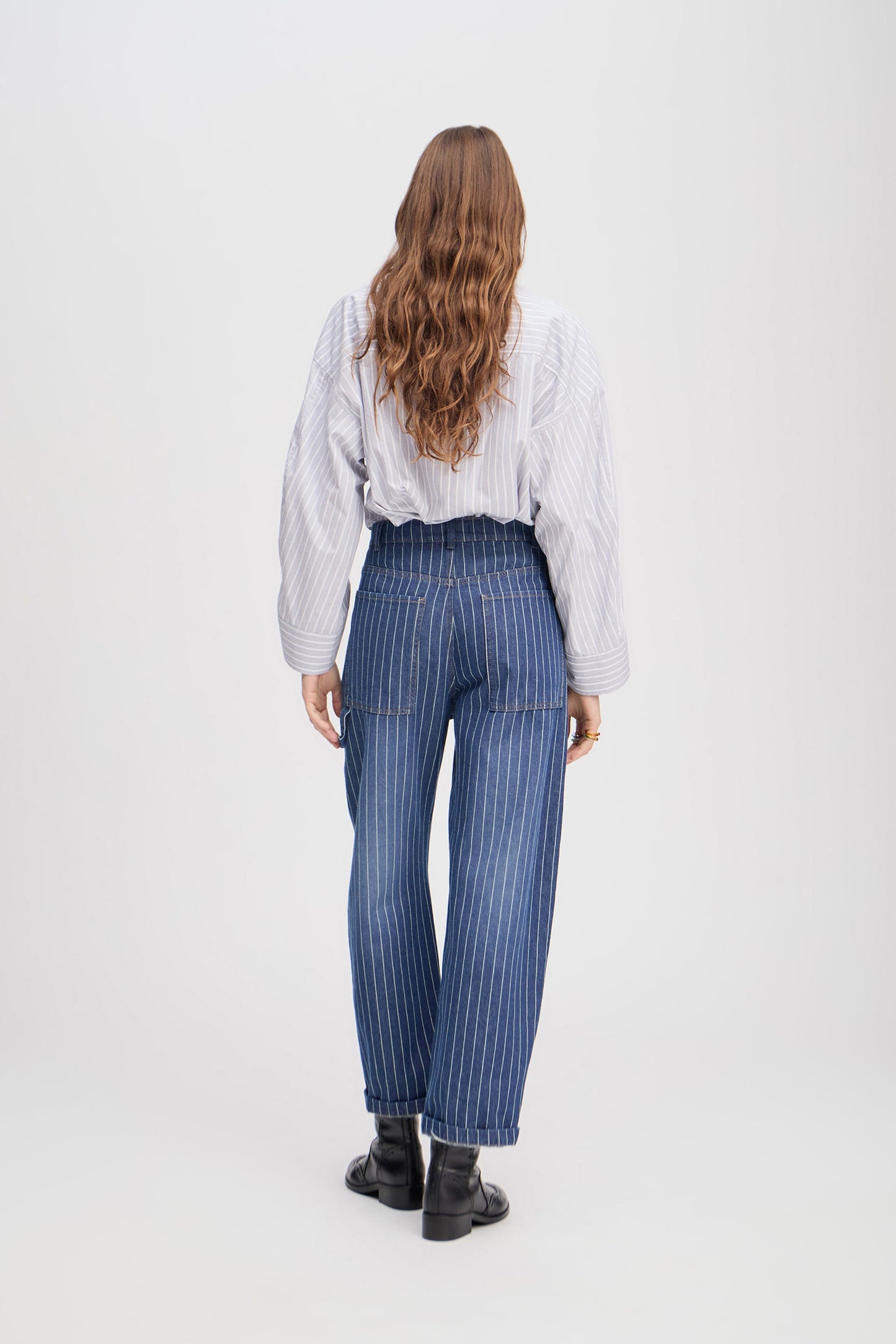 Shimo Cargo Denim Trouser Indigo