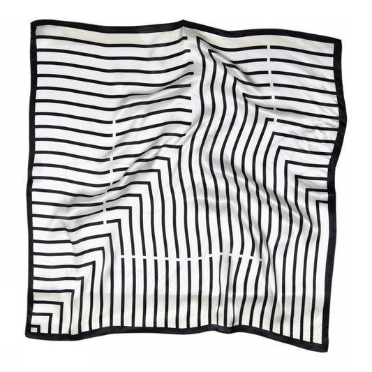 Lines Silk Scarf
