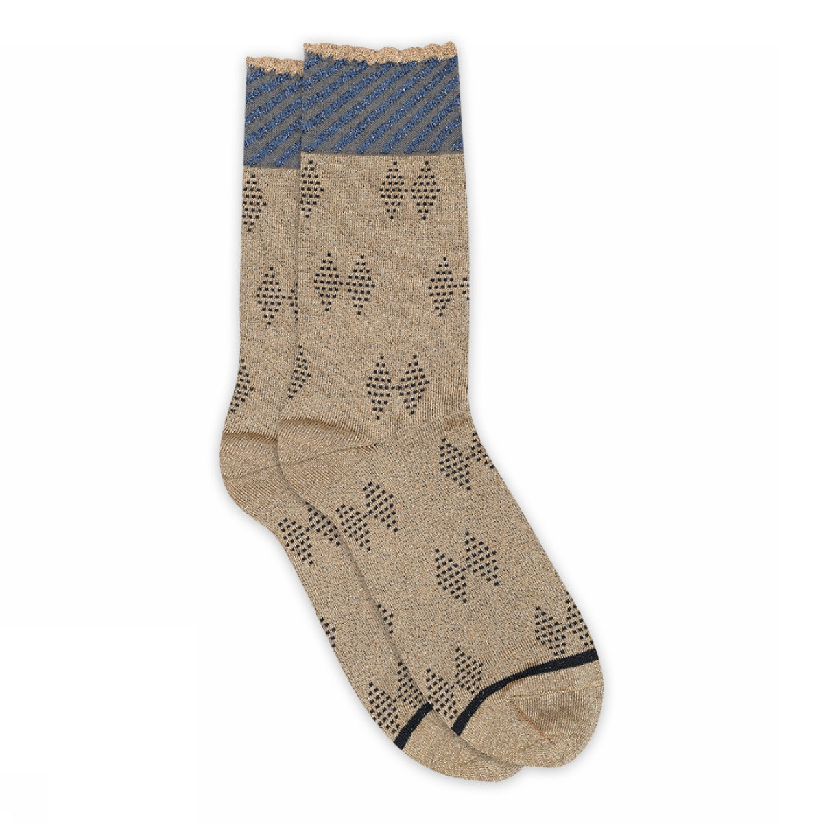12-79734 Flora Glitter Sock