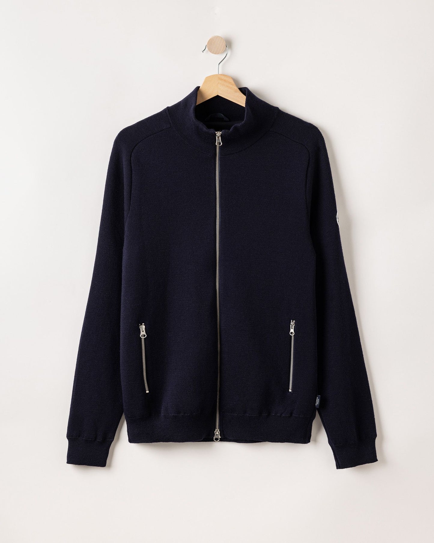 Mens - Reinhold Full Zip Jumper Navy