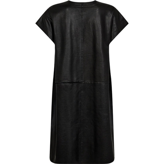 Tria DEP Leather Vest Black