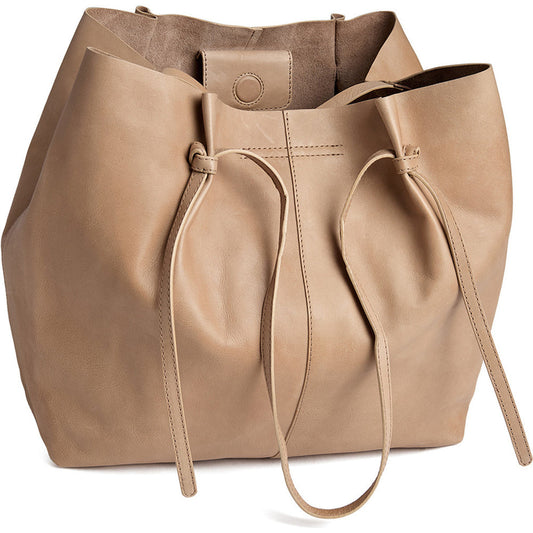 16408 - Lux Leather Shopper Dessert