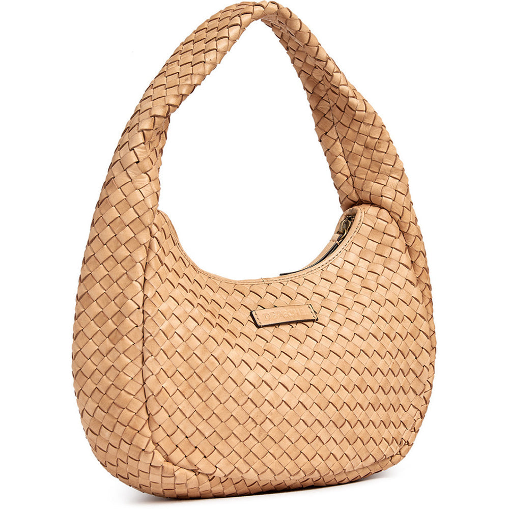 16462 - Woven Shoulder Bag Sand