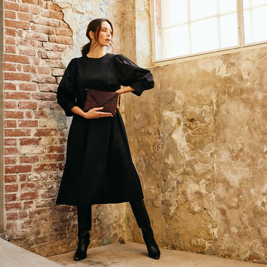 100344 - SharonDE Ballon Dress Black