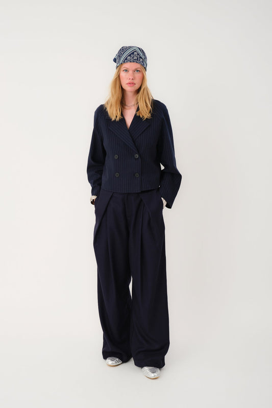 ZolaLL Tailored Trouser Dark Navy