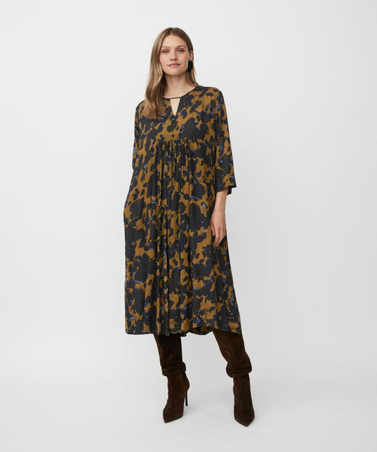 MaNadyne Printed Dress Breen