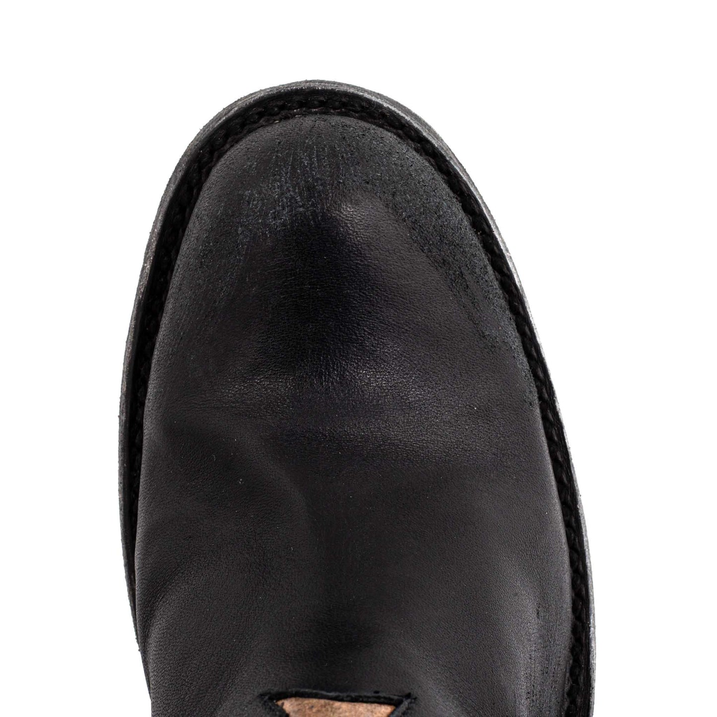 BL2372 Rancheiro with Star Detail Cowboy Boot Black/Bone