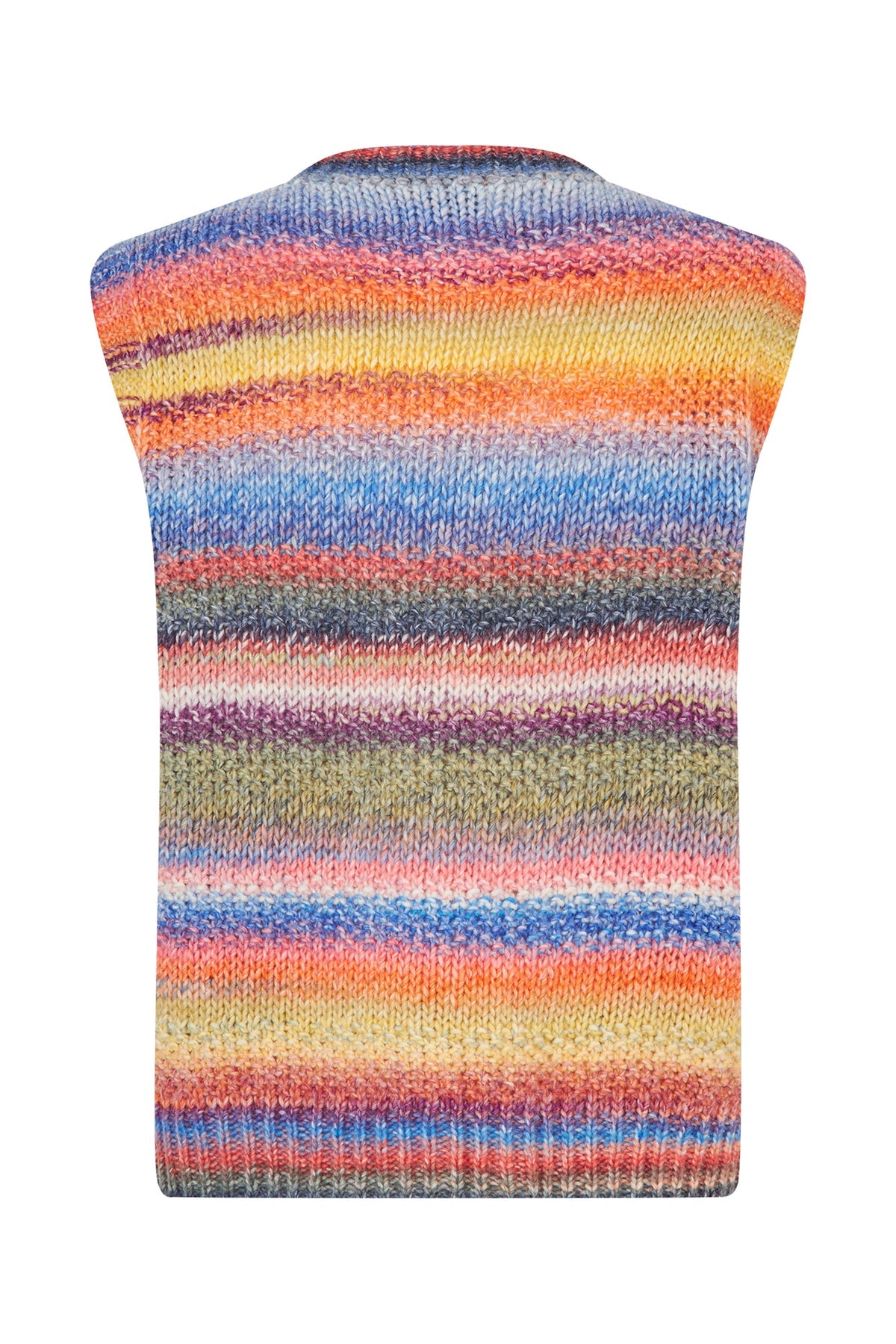 NynneLL Knitted Vest With Buttons Multi