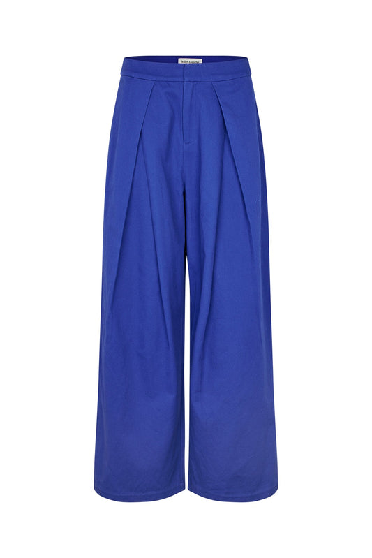 ZolaLL Pleated Trouser Neon Blue