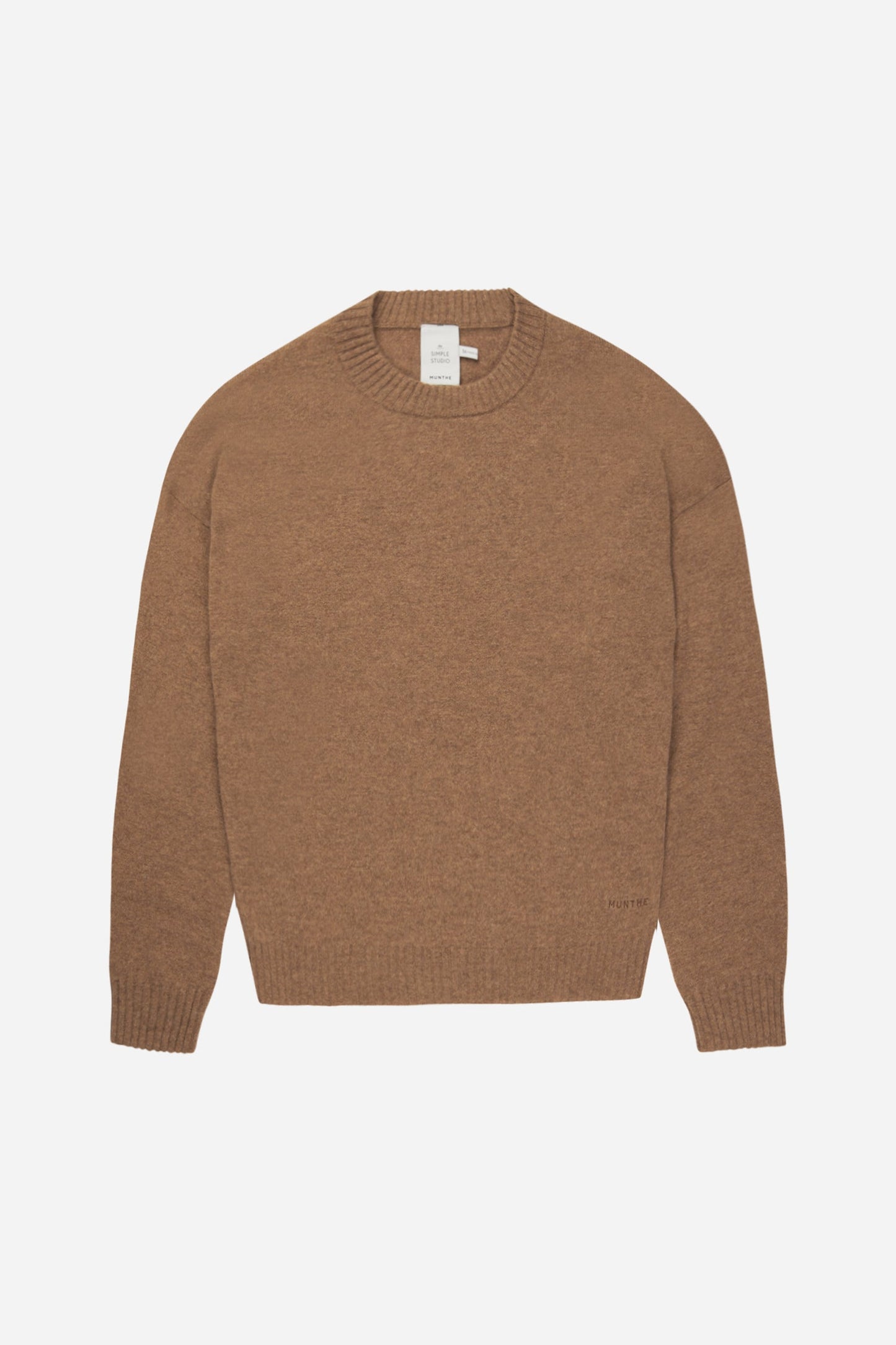 Kiaran Cashmere O-Neck Jumper Camel