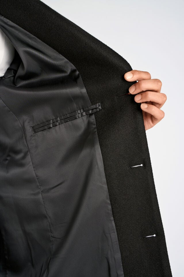 Mens - Classic Stylish Coat Black (30-303020)