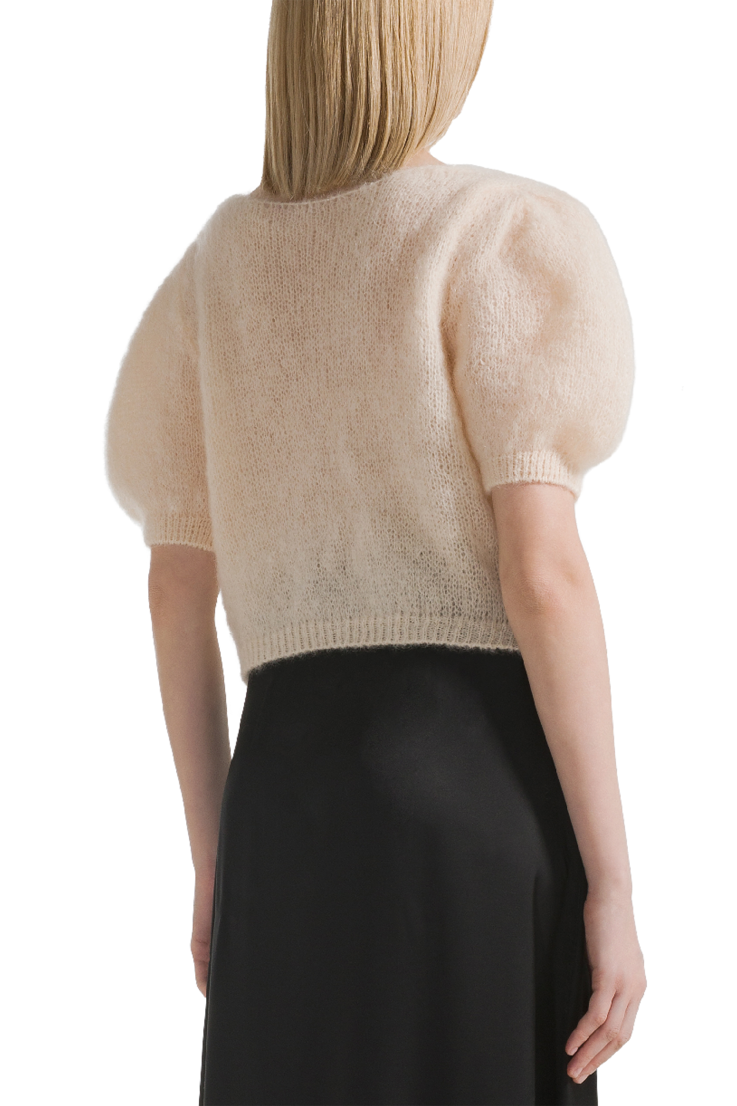Harper Shortsleeved Mohair Cardigan