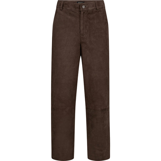 NaomiDEP Suede 7/8 Length Trouser Deer