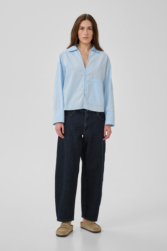 BalooMW High Waist Barrel Jeans Dark Blue