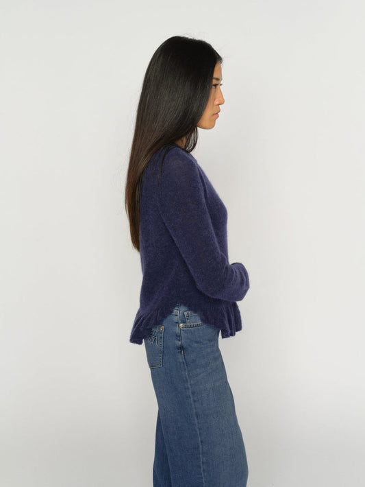 MMMape Alice Knit Cardigan Crown Blue