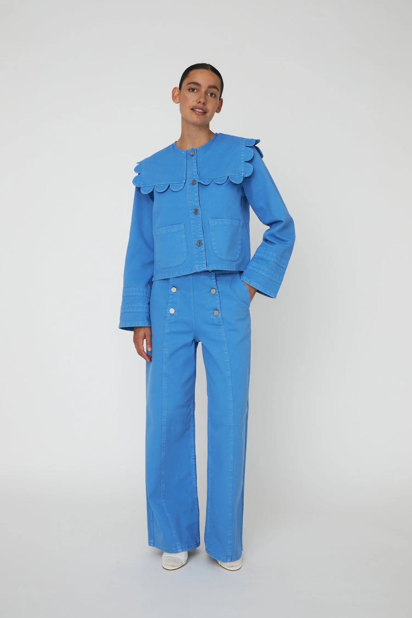 Sailors Pants Blue Coral