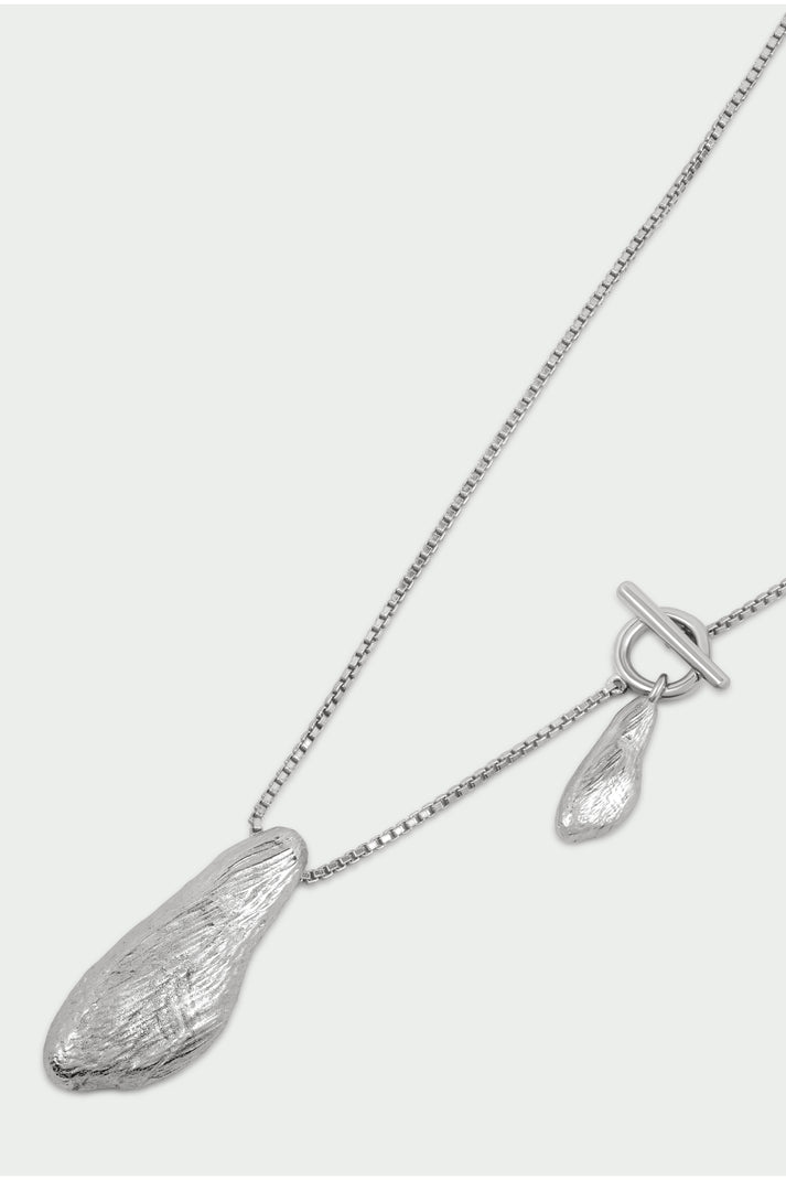 NE799S - Ashen Necklace Silver
