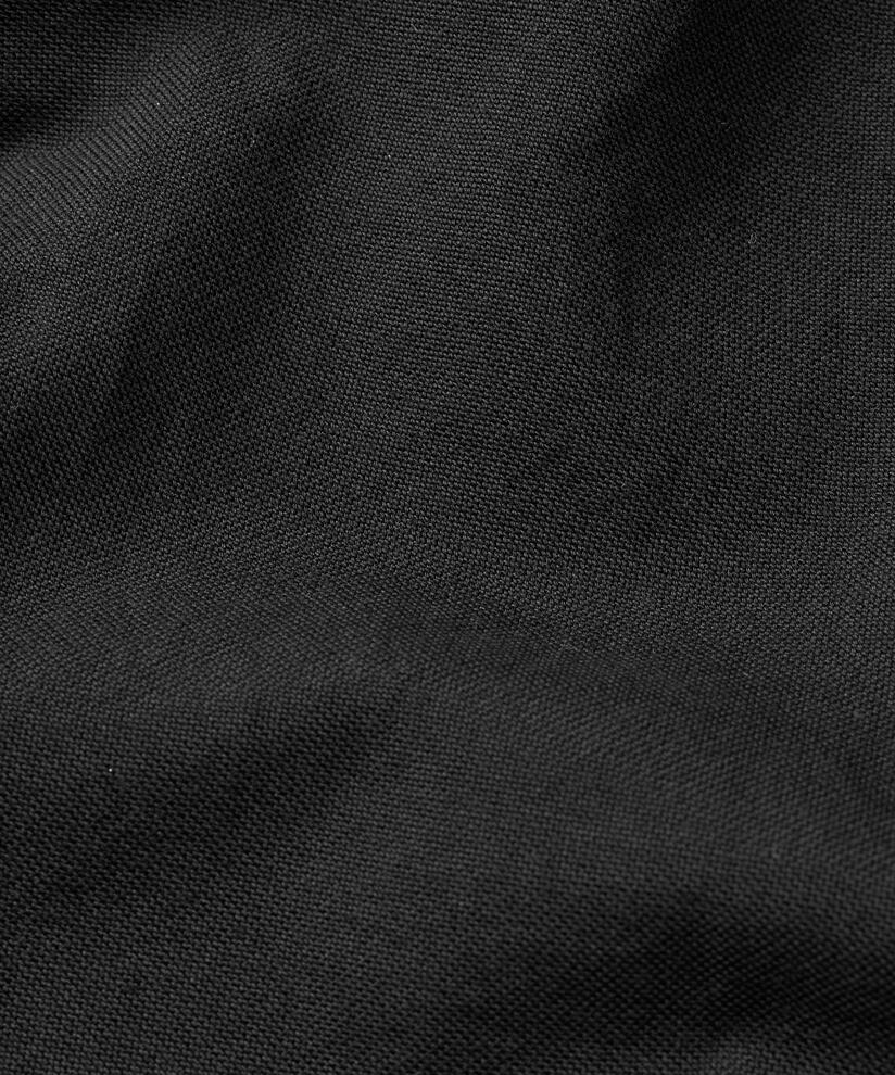 MaParelle Cotton Shorts with Embroidery Black