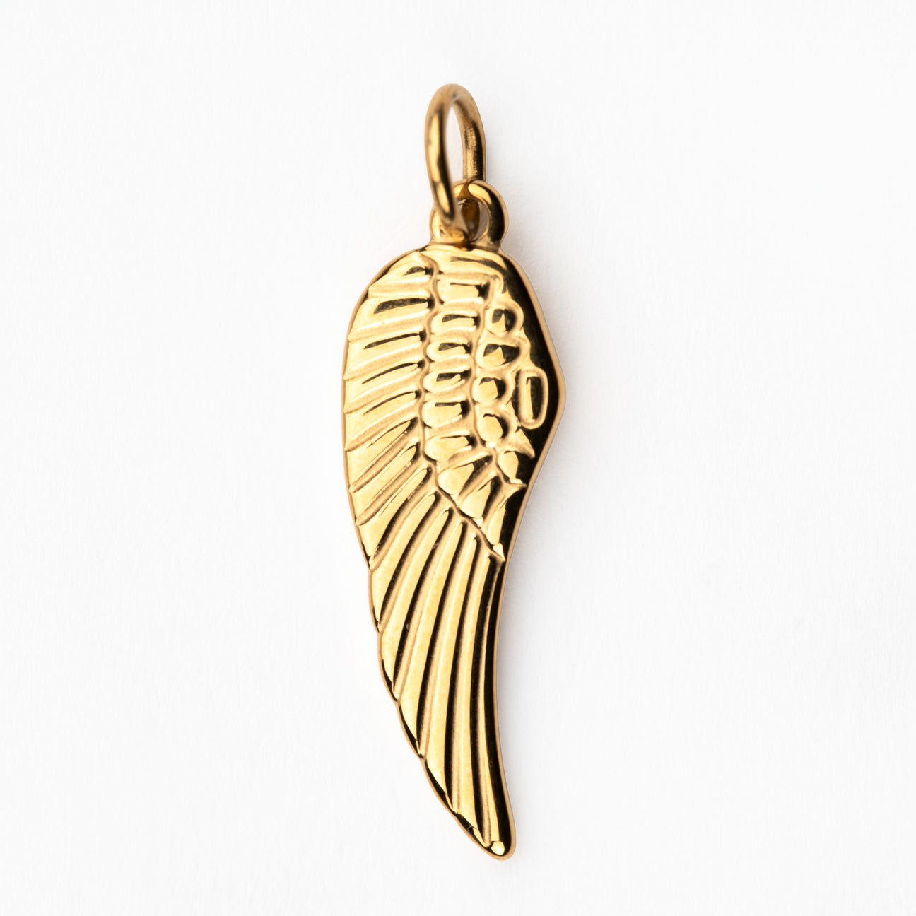 Raf & Grace Angle Wing Charm Gold