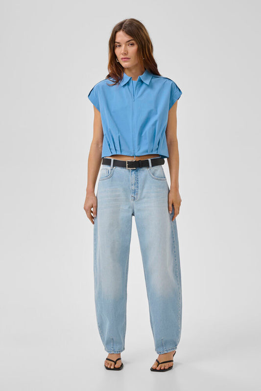 MWSunna Sleeveless Shirt w Zip