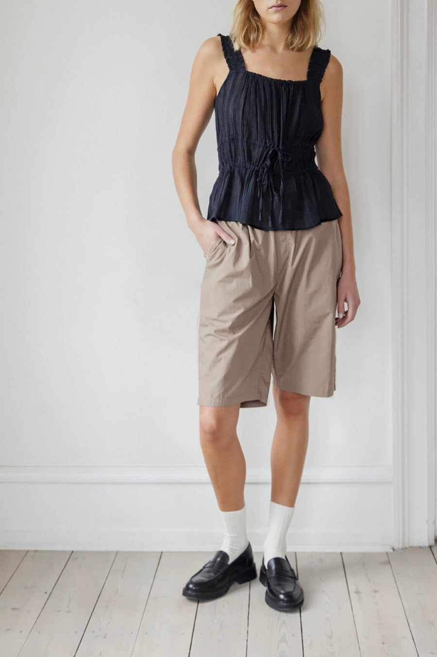 PJ Organic Cotton Shorts Khaki