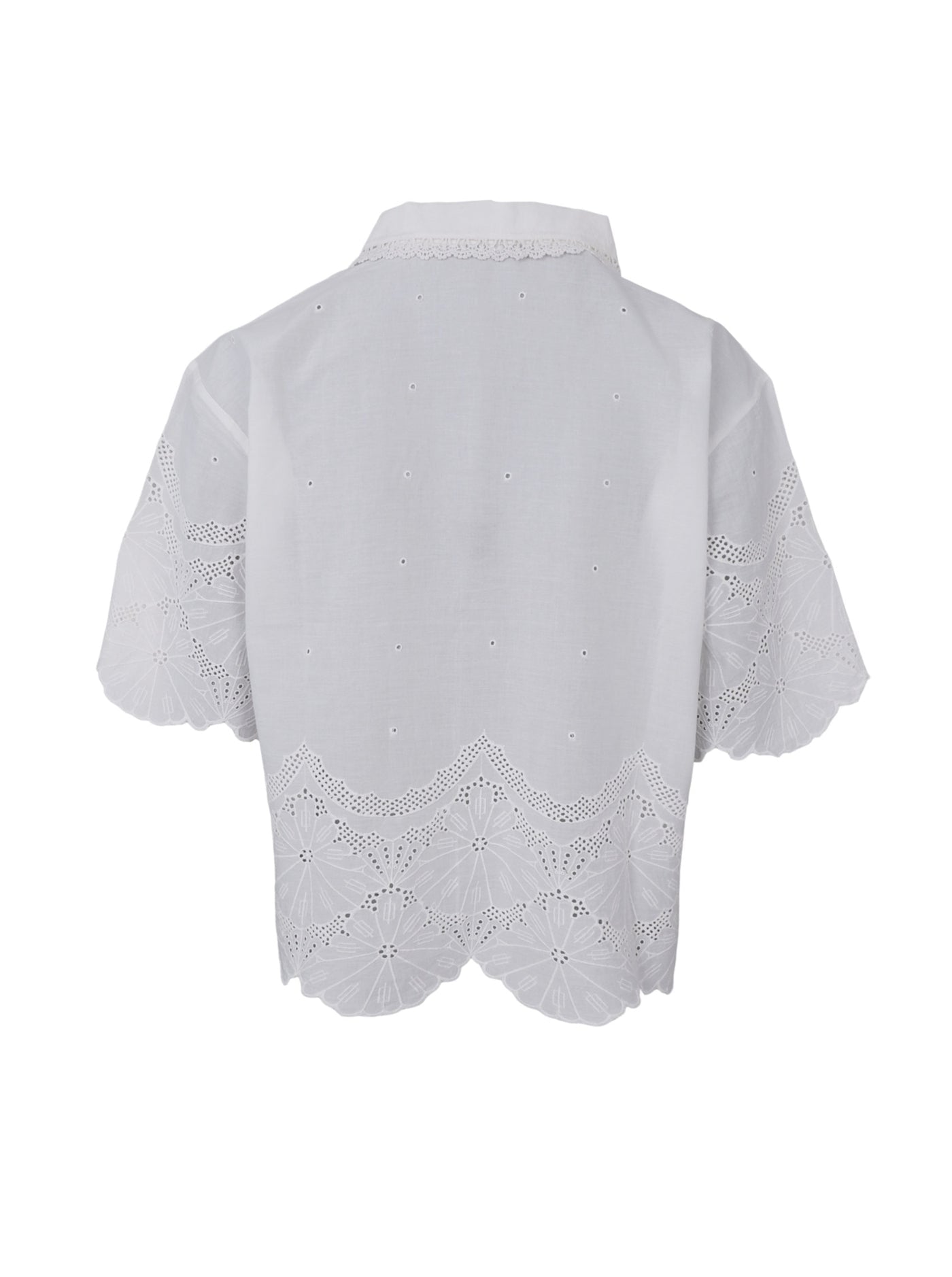 BCAgneta Lace Blouse White
