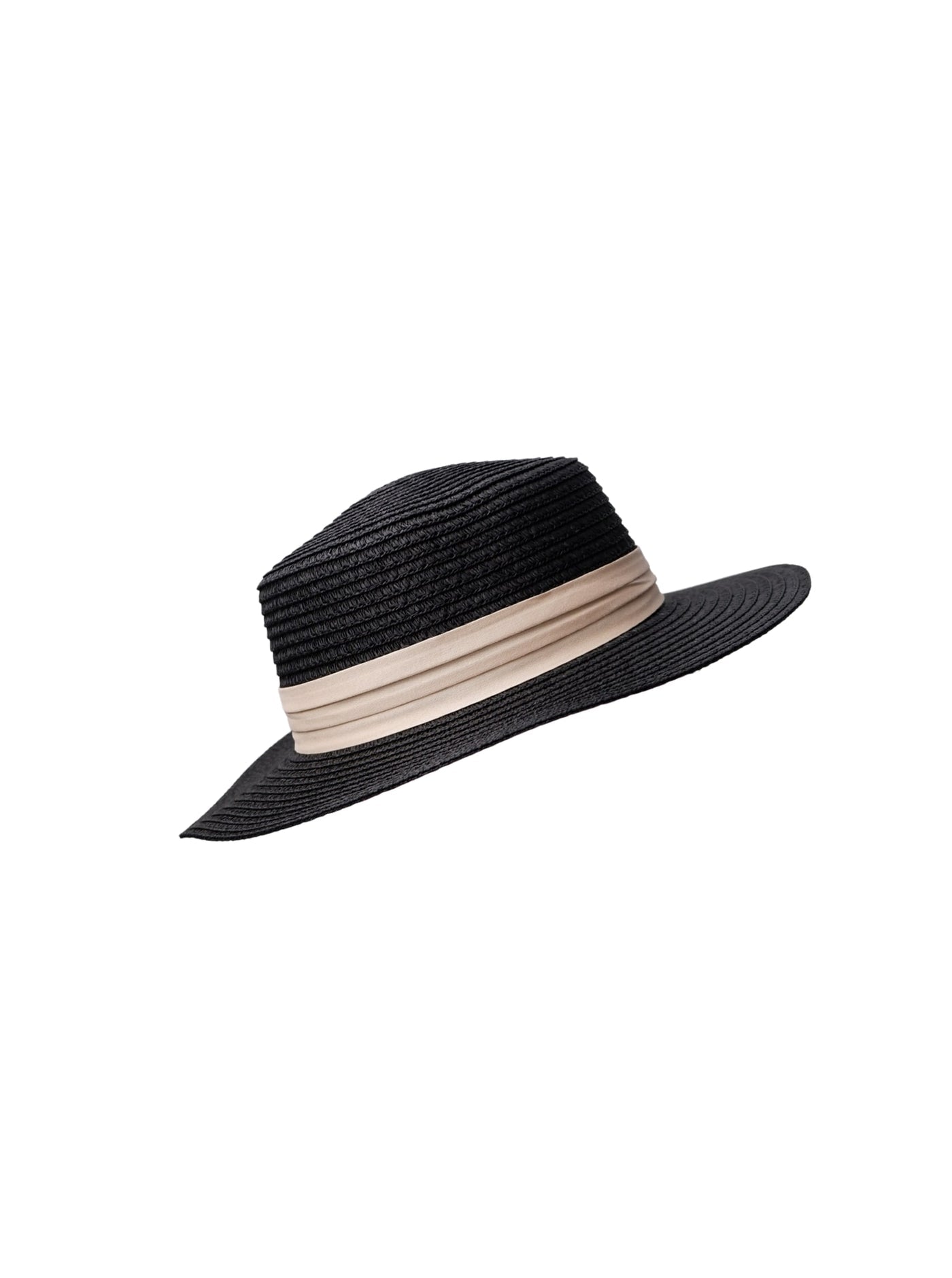 BCPositano Straw Hat Black