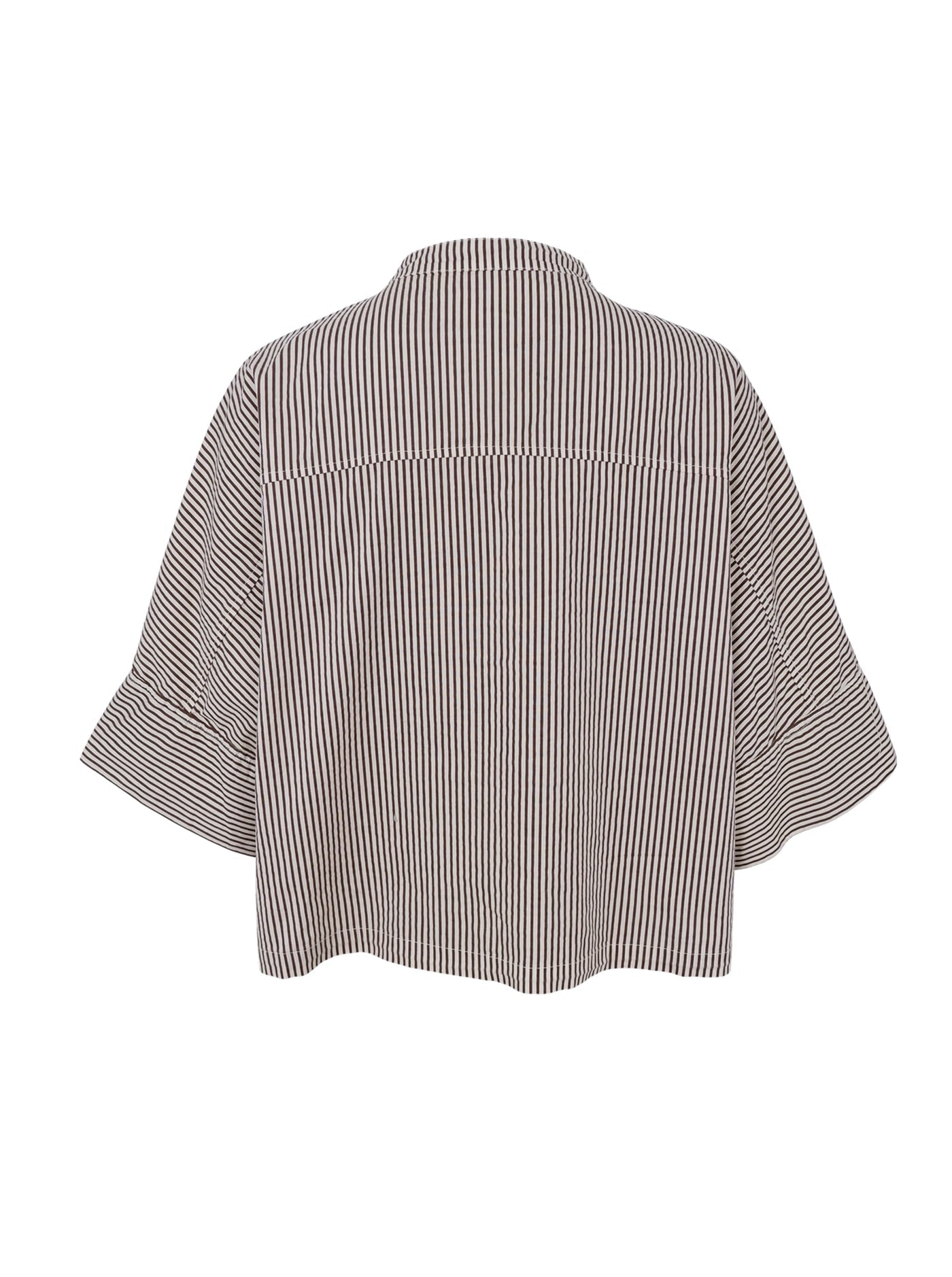 BCAlly Loose Fitted Striped Shirt
