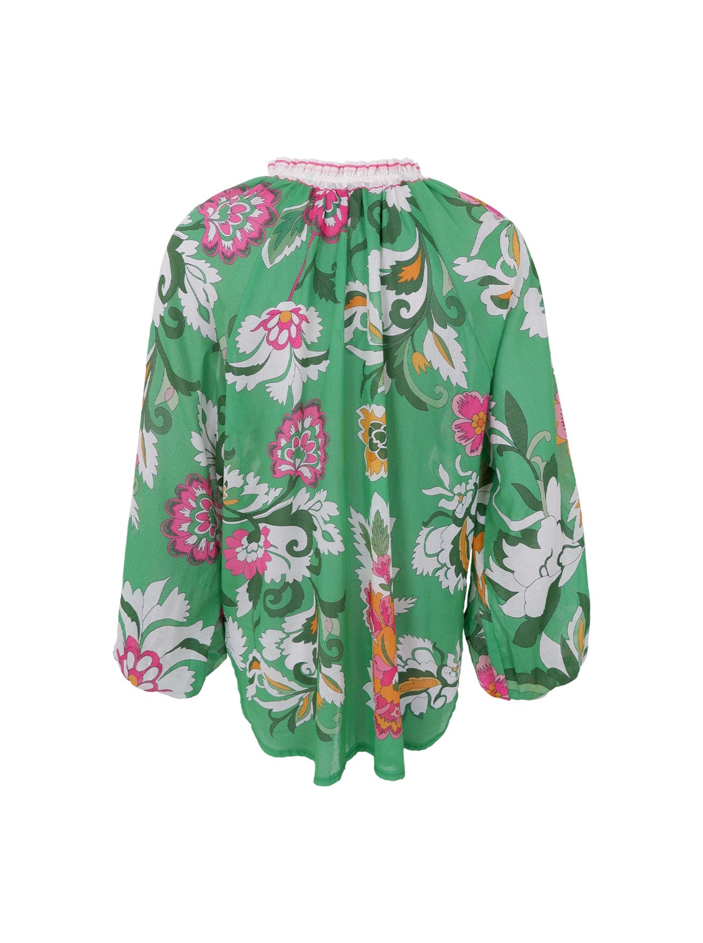 BCElvira Floral BLouse Green