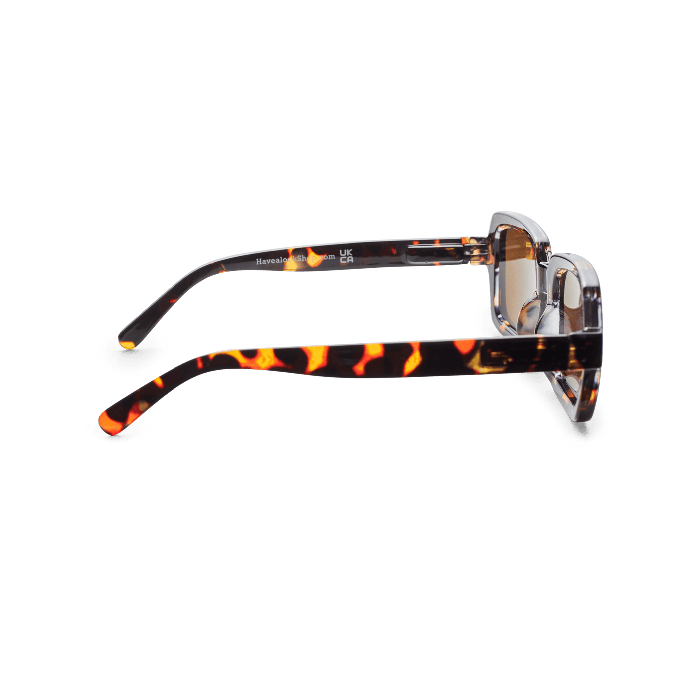 Square Sun Readers Tortois