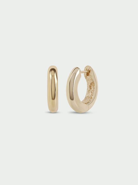 Shade Hoop Earrings Medium