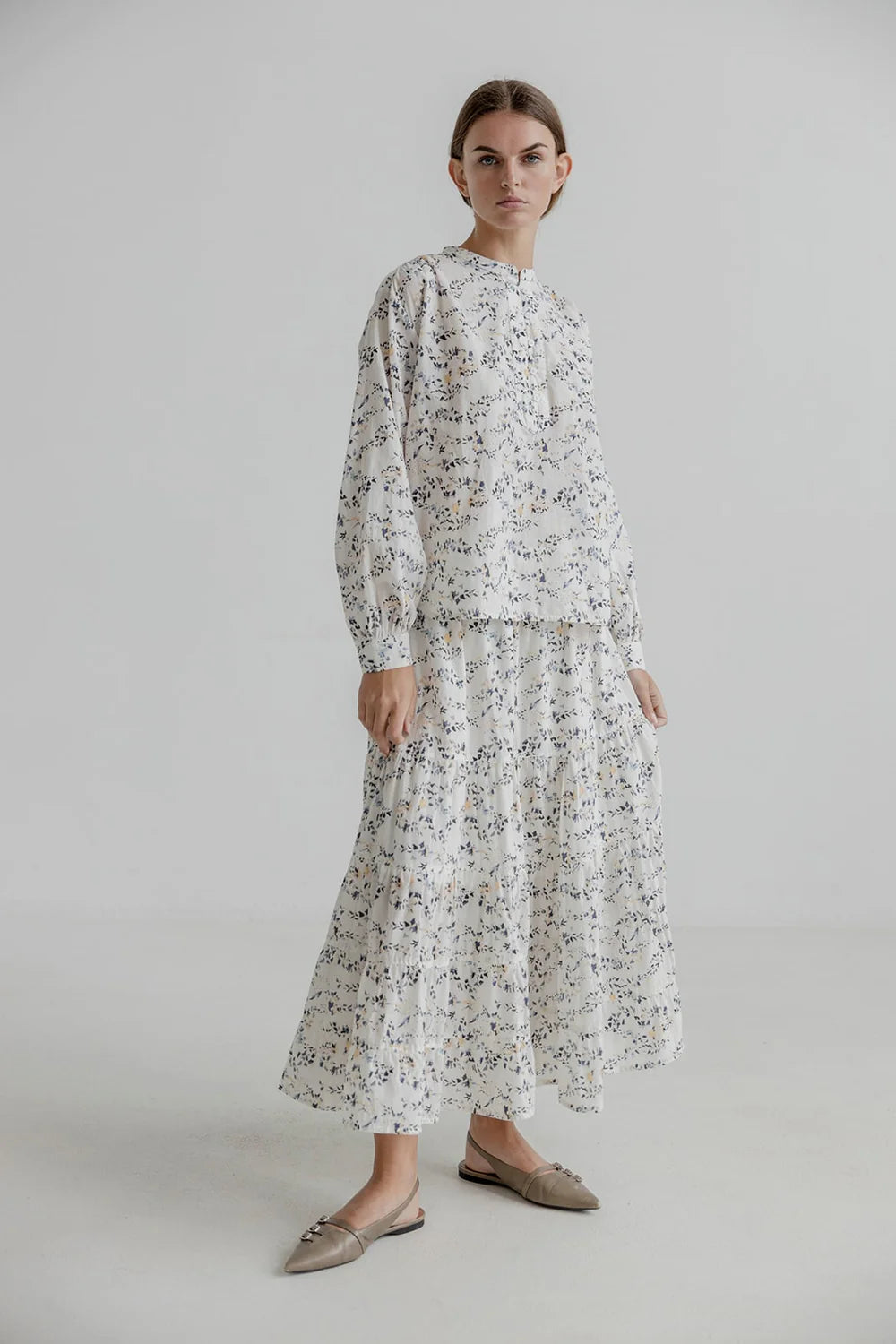 Katlyn Floral Blouse Summer