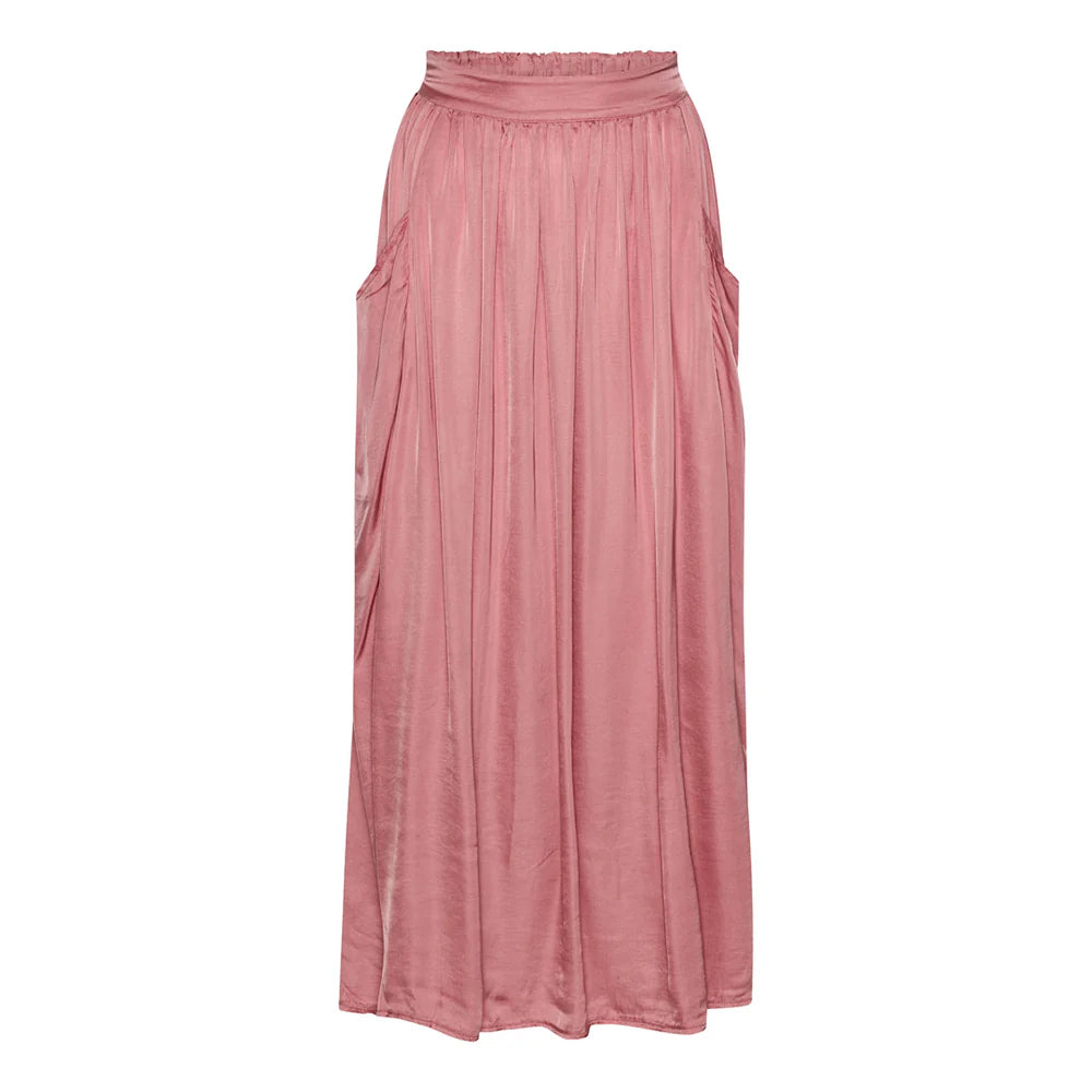 Roberta Viscose Loose Skirt Old Rose