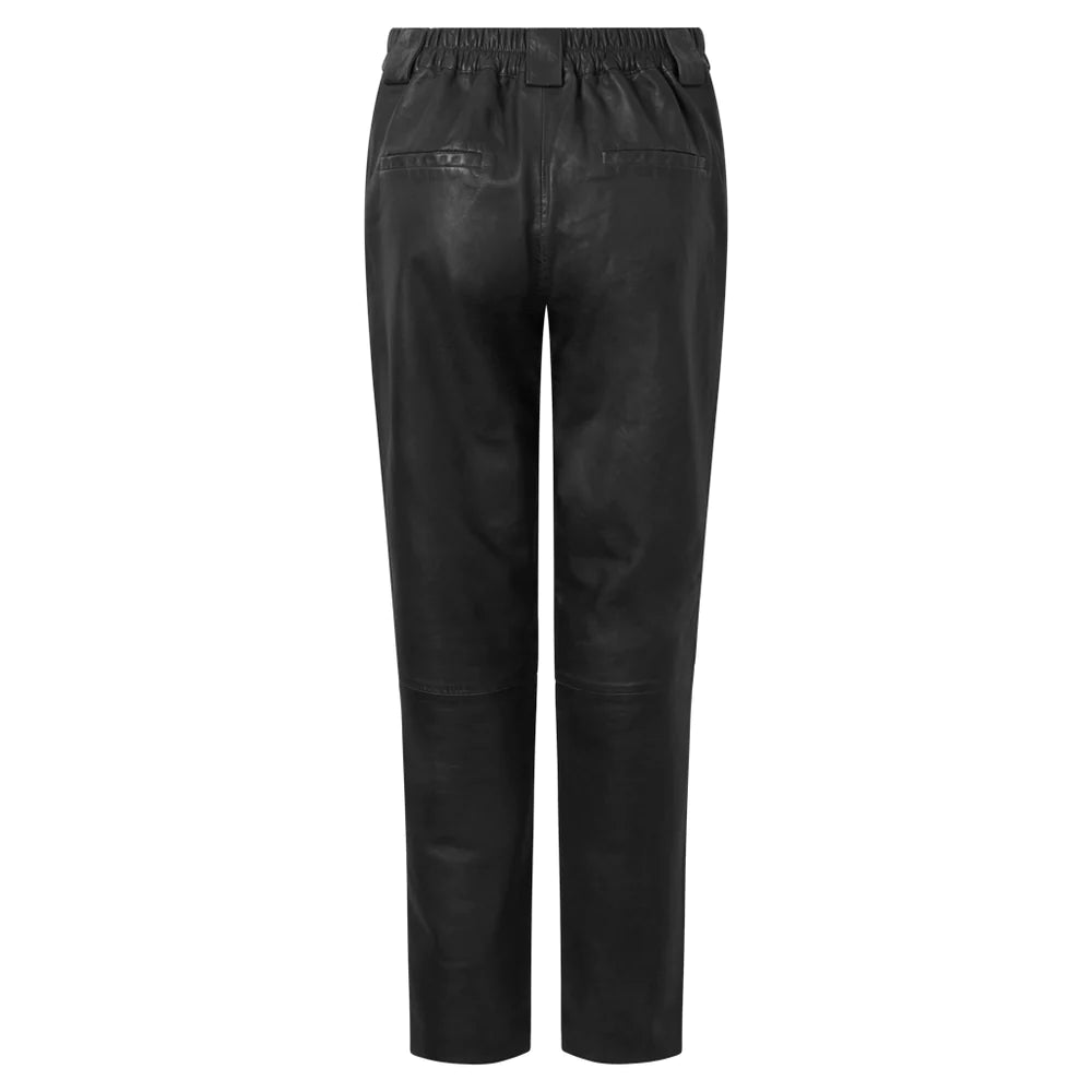 Leather Suit trouser Black