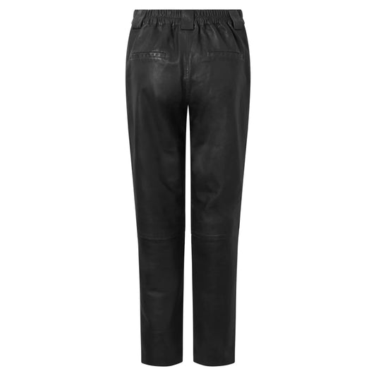 Leather Suit trouser Black