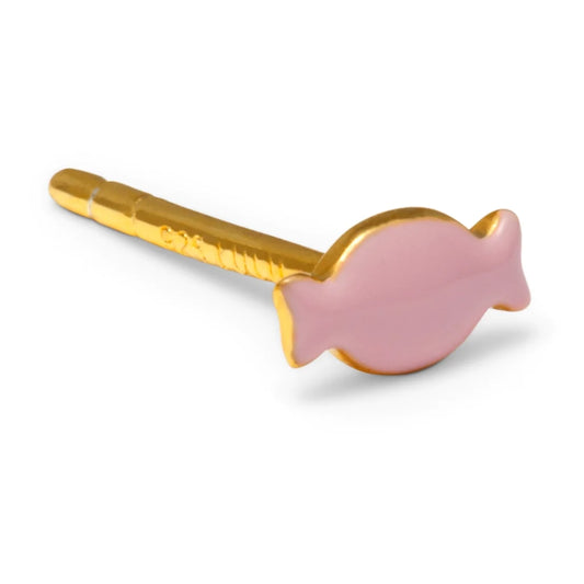 Bonbon Single Earring Light Pink